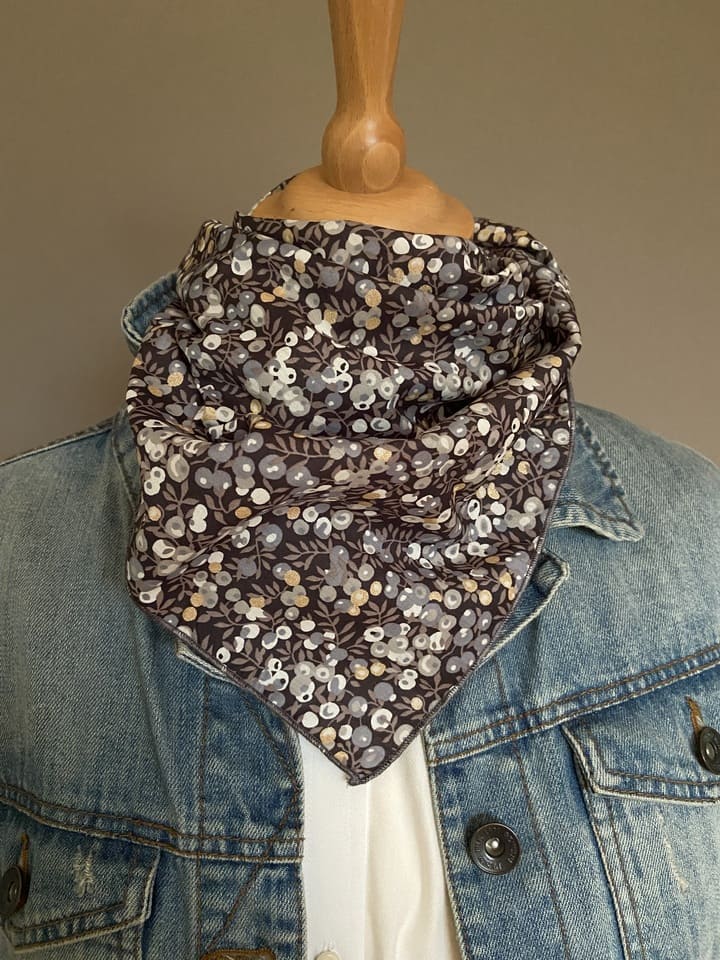 Foulard Bandana Liberty Wiltshire Minerai Or